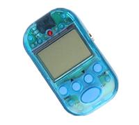 Métronome numérique, sortie casque professionnelle à 2 canaux, métronome électronique, fonction TAP, mini métronomes pour guitare, piano, violon (Bleu transparent)