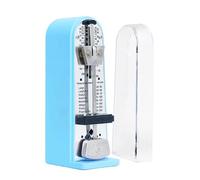 Métronome pour piano - Boîtier robuste, corps en métal gris, unité d'horloge stable | Forte composante rythmique, partie du levier en acier pour exercices d'instruments de musique, jeu