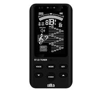 Métronome rechargeable générateur de tonalité Outil musical Métronome Accordeur numérique avec son et blindage pour guitare, basse, violon, ukulélé