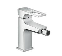 Metropol Mitigeur de bidet poignée étrier, bonde Push-Open, chromé (74520000)