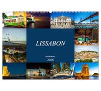 Metropole Lissabon (Wandkalender 2026 DIN A2 quer), CALVENDO Monatskalender: Der Fotograf Dirk Meutzner nimmt Sie mit auf eine Reise durch die Metropole Lissabon