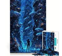 Métropole sous-Marine Puzzle de 1000 pièces pour Adultes Entraînement cérébral Amusant Pièces nettes et sans bavures Activité de Groupe réconfortante (38x52cm)