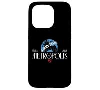 Metropolis Daily Planet Globe Logo Superman Hommage Coque pour iPhone 15 Pro