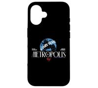 Metropolis Daily Planet Globe Logo Superman Hommage Coque pour iPhone 16