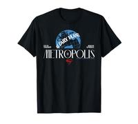 Metropolis Daily Planet Globe Logo Superman Hommage T-Shirt