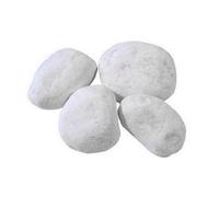 Metroquadrocasa Lot de 25 kg de galets en marbre blanc, décoration d'intérieur et extérieur, différentes dimensions 40/60 mm