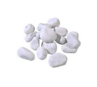 Metroquadrocasa Lot de 25 kg de galets en marbre blanc, décoration d'intérieur et extérieur, différentes dimensions 25/40 mm
