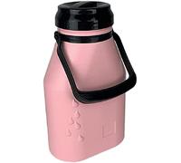 Metrox Bidon à lait 2l, étanche, en plastique sans BPA et BPS, avec couvercle à visser, Rose