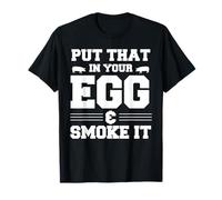 Mets ça dans ton barbecue et fume-le - Design BBQ T-Shirt