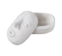 Mette Ditmer Bocal Art piece face 9x12 cm Off-white