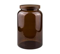 Mette Ditmer Bocal Luna avec couvercle large 20 cm Brown