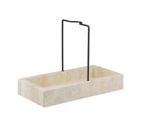 Mette Ditmer Organisateur d'évier Travertine 12x23.5 cm Linen