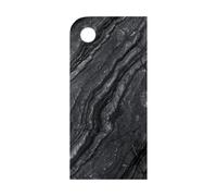 Mette Ditmer Plateau Marble large 18x38 cm Black-grey