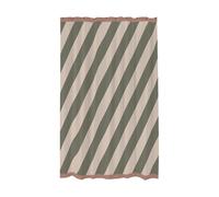 Mette Ditmer Rideau de douche Diagonal 150x200 cm Dark olive