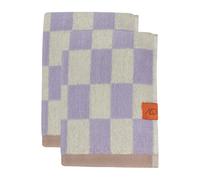 Mette Ditmer Serviette d'invité Retro 40x55 cm. lot de 2 Lilac