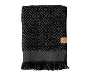 Mette Ditmer Serviette Morocco 50x90 cm Black-grey