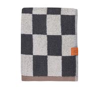 Mette Ditmer Serviette Retro Dark grey. 50x90 cm