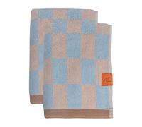 Mette Ditmer Serviette Retro Light blue. 40x55 cm. lot de 2