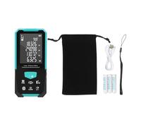 METTEMPLE DE DISTANCE GEARWELLEL, mesureur de distance numérique, outil de mesure, gamme de 120 m, écran rétroéclairé de 2,4 pouces, rechargeable USB, périphérique de mesure