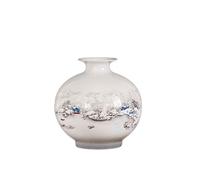 METTEOR Petit Vase en céramique, décoration d'intérieur, Ornements, Composition Florale, Style Chinois, Artisanat de Salon (Grenade)