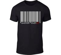 metter 47 Barcode T-Shirt - Inspired by Hitman Agent Assassin Game Black L