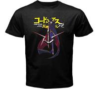 metter Code Geass Lelouch of The Rebellion Japan Movie T-Shirt Black M