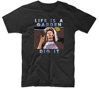 metter Joe Dirt Life is A Garden. Dig It T Shirt Adult Movie Black XL