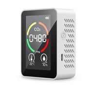 Metter METTEMENT DE CO2 Rechargable Affichage Numérique Température Humidité Mesure De L'outil avec Hygromètre pour La Cuisine Ou Étudier Les Analyseurs d'air Intérieur