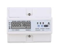 METTER METTREMENT DIGITAL DIGILE GEARWELL, METTRE KWH RAIL DIN 4, LCD WATTMETER, METTREME ÉLECTRIQUE, pour une surveillance industrielle, commerciale, électrique, Gestion de