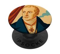 Metternich Maître autrichien de diplomatie PopSockets PopGrip Adhésif