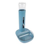 Metteurs de Distributeur d'eau de Mise en Scène, Hauteur Automatique Réglage Réglable pour Chiens pour Chiens la Maison à la Maison (Blue)