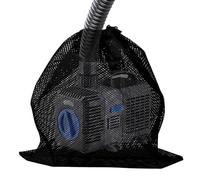 Mettez à jour le grand sac de barrière de bombe - Sac filtre de pompe à étang noir 12.2Inx 15,9 pouces | Sacs de média noir pour les biofiltres de l'étang Filtration d'aquariums et de piscines à l'air