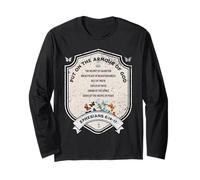 Mettez l'armure de Dieu Religieux Chrétien Foi Jésus Dieu Manche Longue