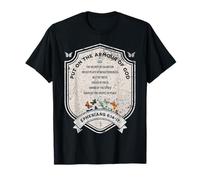 Mettez l'armure de Dieu Religieux Chrétien Foi Jésus Dieu T-Shirt