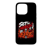 Mettez Le Monde sur Le feu, Jésus est Roi de l'évangile de la Renaissance Coque pour iPhone 15 Pro Max