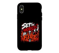 Mettez Le Monde sur Le feu, Jésus est Roi de l'évangile de la Renaissance Coque pour iPhone X/XS