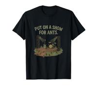 Mettez un spectacle pour les fourmis Musique Humour Design graphique T-Shirt
