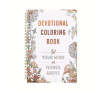 Mettez votre esprit sur les choses ci-dessus : livre de coloriage de dévotion