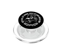 Mettez-Vous en Place, taisez-Vous et tenez Le Design Amusant de voiturette de Golf PopSockets PopGrip pour MagSafe