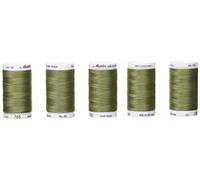 Mettler 10450-0785 N°50 Bobine de Fil Lot de 5 Finition Soie 500 m