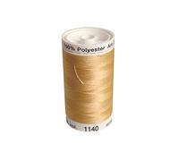 Mettler A2596-1140 Fil de couture et de broderie en polyester 1140 Beige 800 m