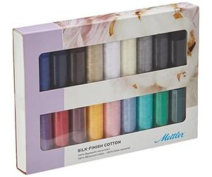 Mettler Finition Soie Fil de Coton Cadeau Lot 1, Multicolore