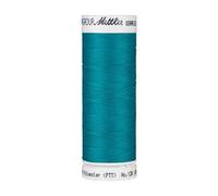 Mettler Seraflex 0232 Fil à coudre élastique Bleu pétrole 130 m