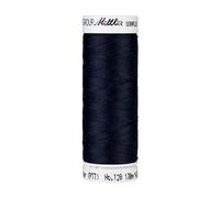Mettler SERAFLEX Fil à coudre élastique, 130 m, bleu marine, couleur 0821
