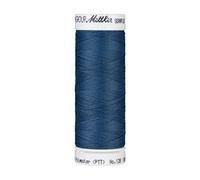 Mettler SERAFLEX Fil à coudre élastique, 130 m, couleur jeans (0698)