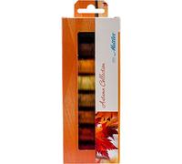 Mettler SFC8AUTUMN-KIT Lot de 8 fils de coton finition soie pour l'automne, assortis