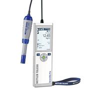 METTLER-TOLEDO 031260 Conductimètre portable, S7-Meter, Comprend instrument, logiciel LabX direct pH, câble USB, clip d’électrode, socle de base, mode d’emploi