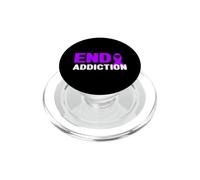 Mettre Fin à la dépendance - Sensibilisation à la toxicomanie, Sensibilisation aux surdoses PopSockets PopGrip pour MagSafe