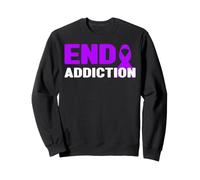 Mettre Fin à la dépendance - Sensibilisation à la toxicomanie, Sensibilisation aux surdoses Sweatshirt