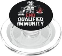 Mettre Fin à l'immunité qualifiée | Réforme de la Justice - Activiste PopSockets PopGrip pour MagSafe